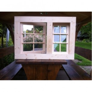 Holzfenster Dreh und Kippfenster 103 x 72 cm